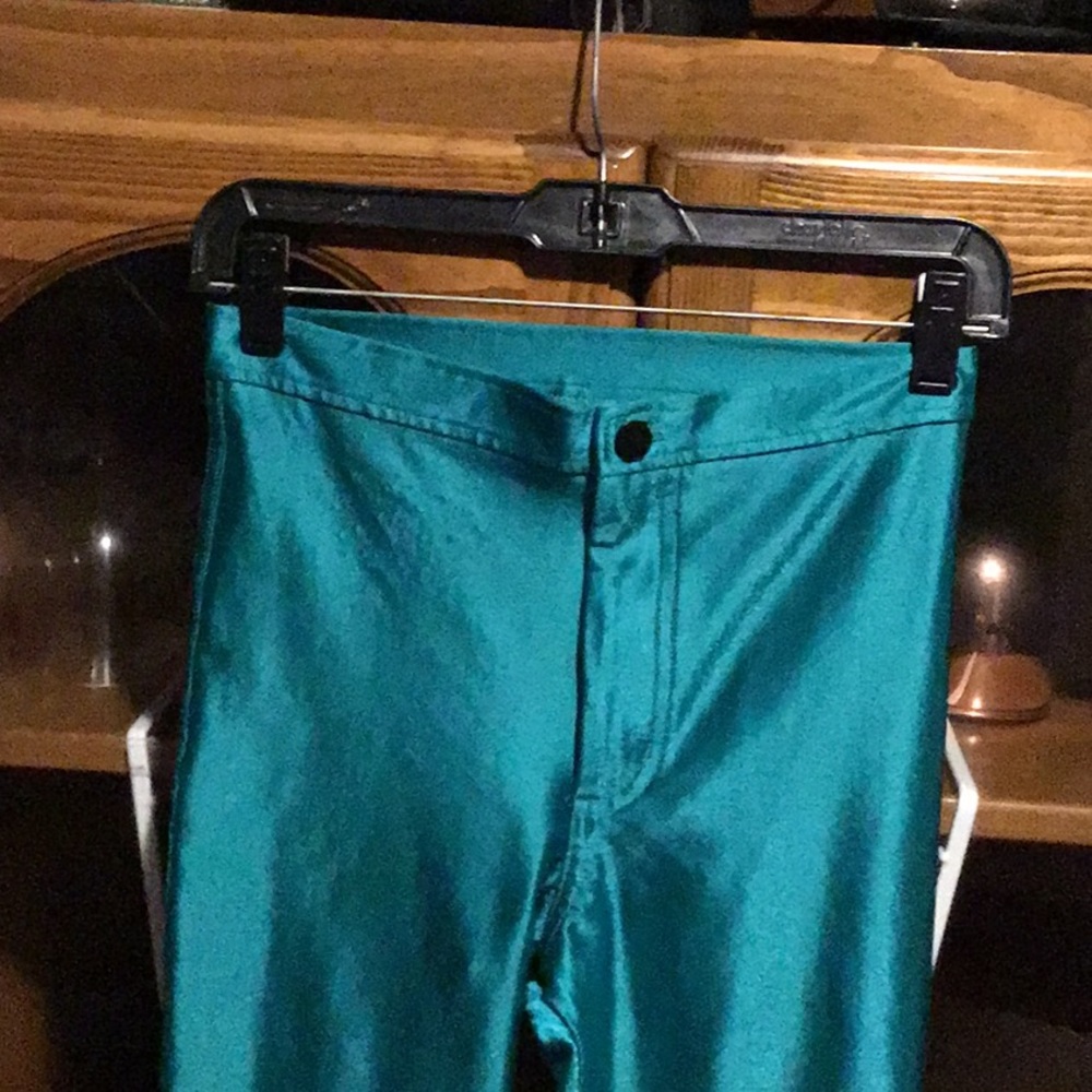Green aparrel disco pants sz m